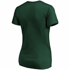 NFL Green Bay Packers Women's Primary Logo V-Neck T-Shirt