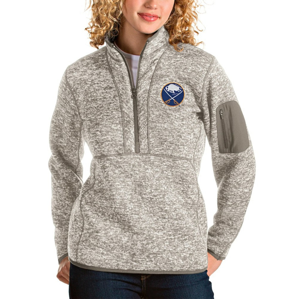 Buffalo Sabres Antigua Women's Fortune Half-Zip Sweatshirt