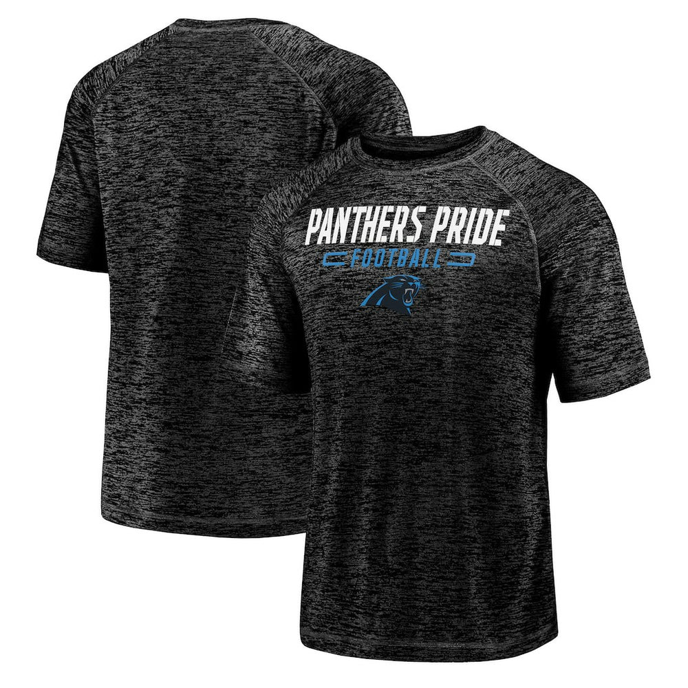 NFL Carolina Panthers Nickname Wordmark Raglan Space Dye T-Shirt