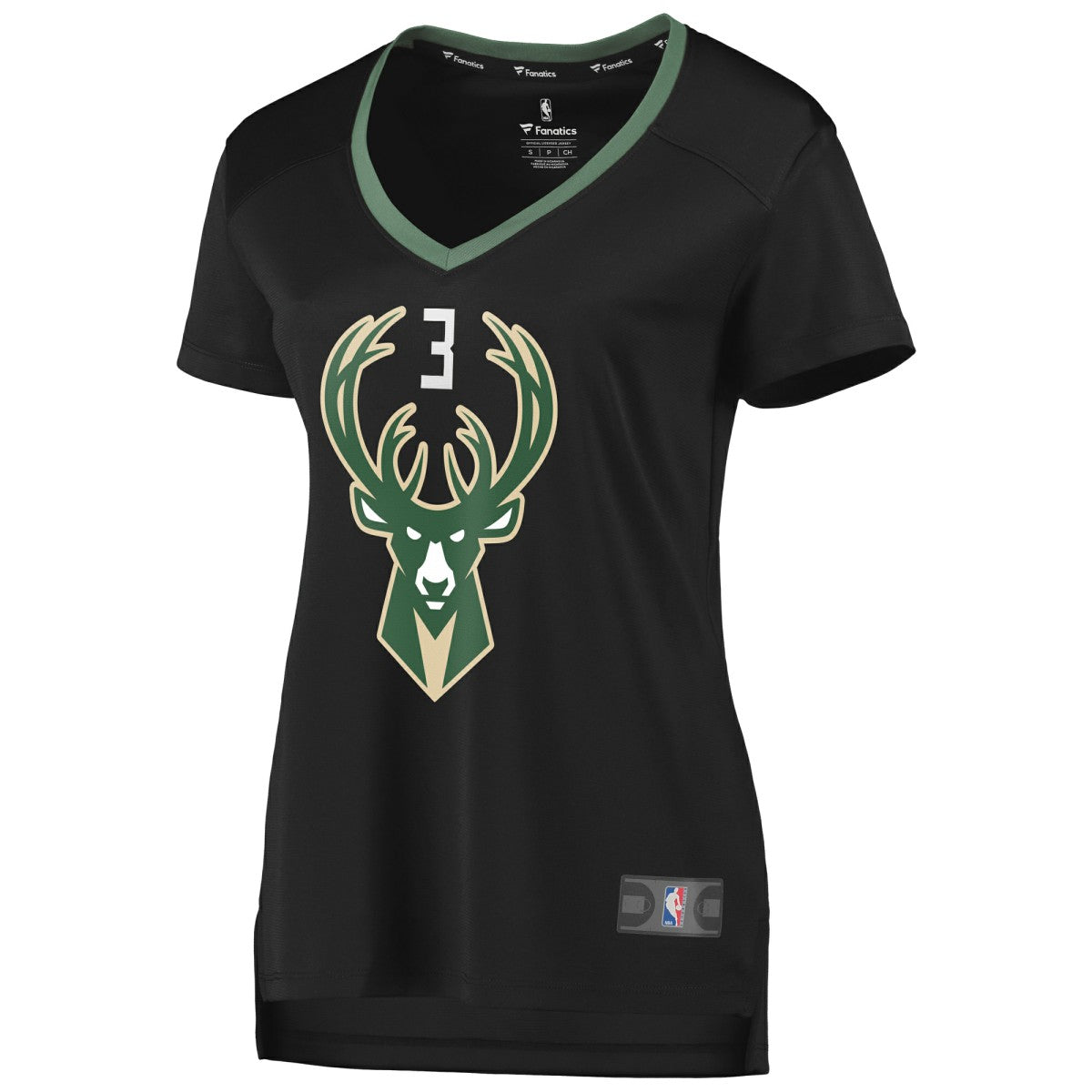 George Hill Milwaukee Bucks Women's Fast Break Replica Player Jersey - Statement Edition - Black | Fanatics cheap