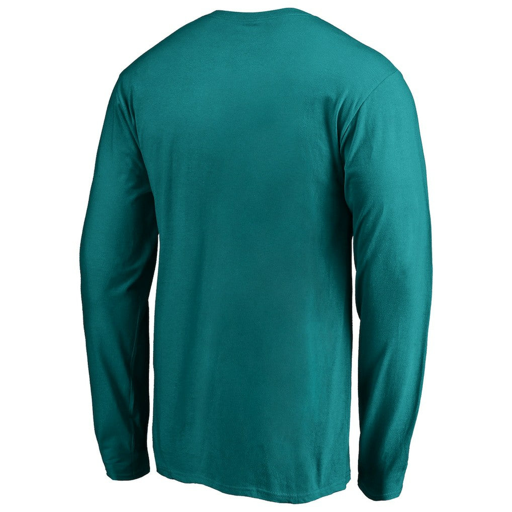 NFL Miami Dolphins Team Lockup Long Sleeve T-Shirt
