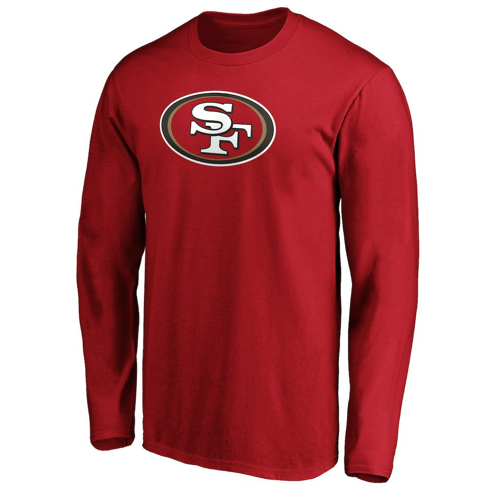 NFL San Francisco 49ers Team Lockup Long Sleeve T-Shirt