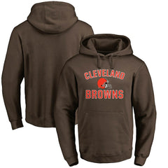 NFL Cleveland Browns Victory Arch Team Fitted Pullover Hoodie