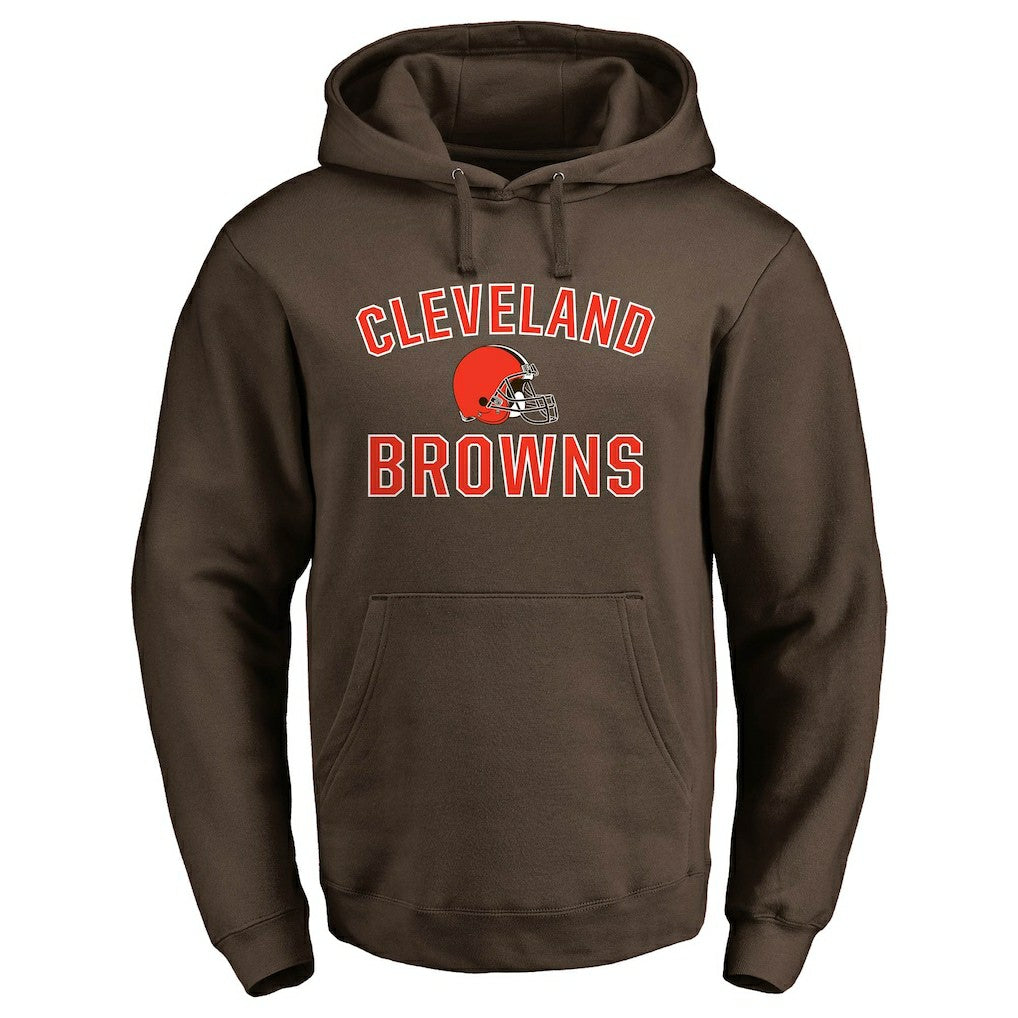NFL Cleveland Browns Victory Arch Team Fitted Pullover Hoodie