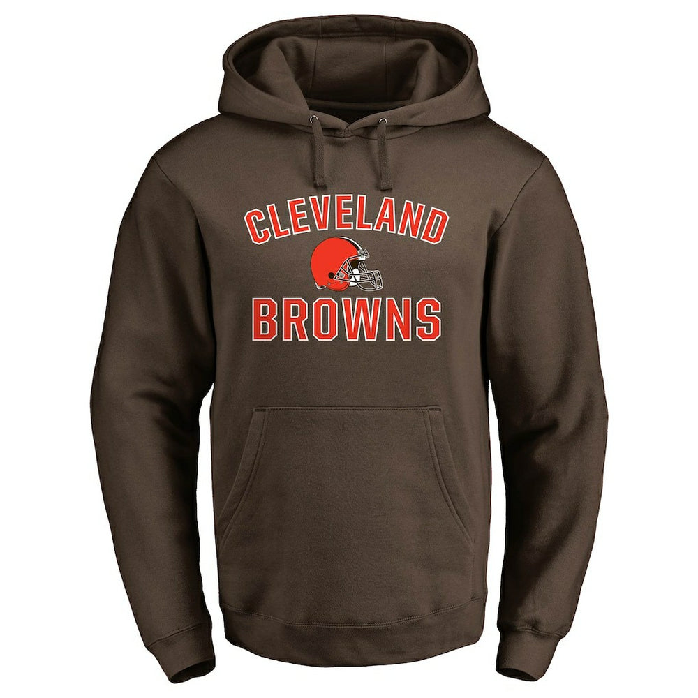 NFL Cleveland Browns Victory Arch Team Fitted Pullover Hoodie