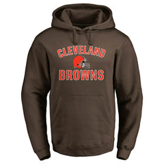 NFL Cleveland Browns Victory Arch Team Fitted Pullover Hoodie