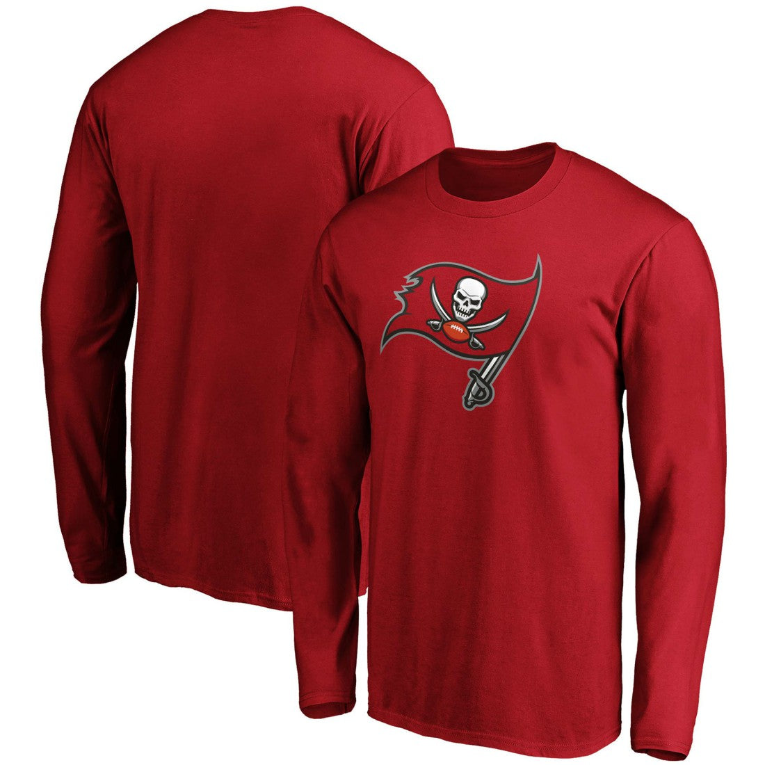 NFL Tampa Bay Buccaneers Primary Logo Long Sleeve T-Shirt
