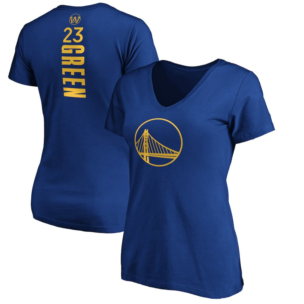 Draymond Green Golden State Warriors Women's Playmaker Name & Number T-Shirt sale - Royal discount