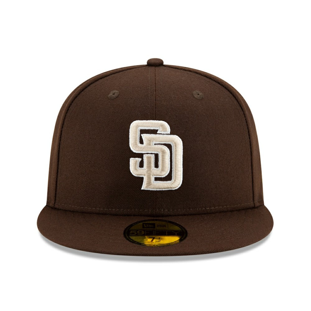 San Diego Padres Alternate Authentic Collection On-Field 59FIFTY Fitted Hat - Brown | New Era