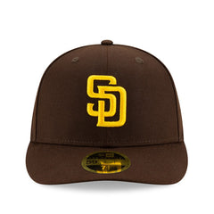 San Diego Padres Authentic Collection On-Field Low Profile 59FIFTY Fitted Hat - Brown | New Era