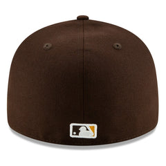 San Diego Padres Authentic Collection On-Field Low Profile 59FIFTY Fitted Hat - Brown | New Era