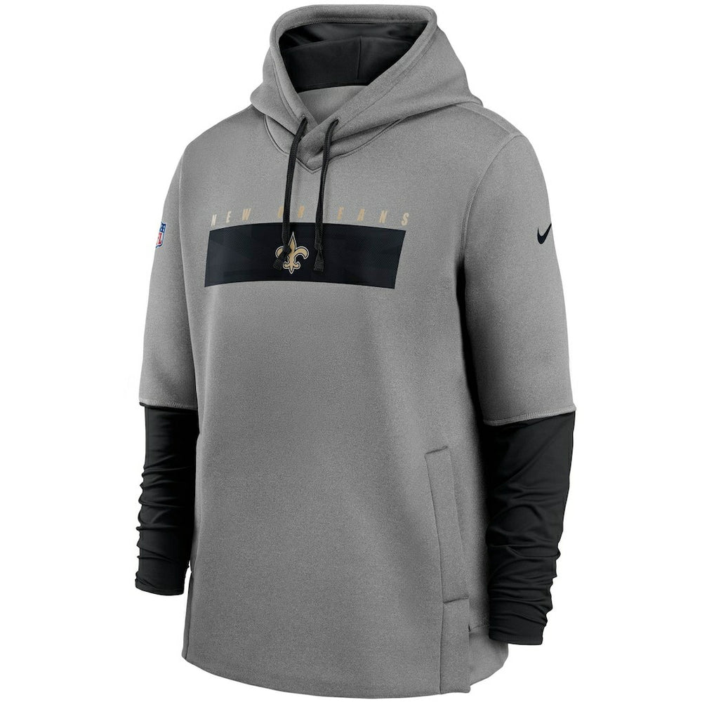 NFL New Orleans Saints Sideline Playbook Performance Pullover Hoodie