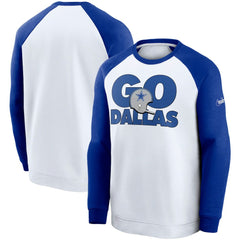NFL Dallas Cowboys Fan Gear Throwback Go Helmet Sweatshirt