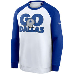 NFL Dallas Cowboys Fan Gear Throwback Go Helmet Sweatshirt
