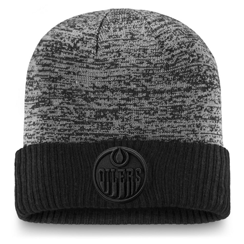 Edmonton Oilers Fanatics Authentic Pro Travel & Training Cuffed Knit Hat