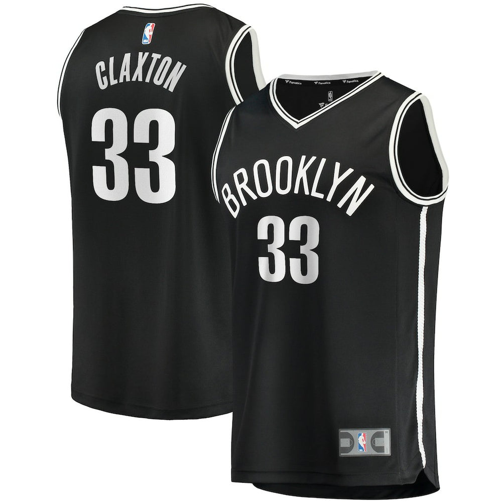 Nicolas Claxton Brooklyn Nets Fast Break Player Jersey - Icon Edition - Black | Fanatics on sale