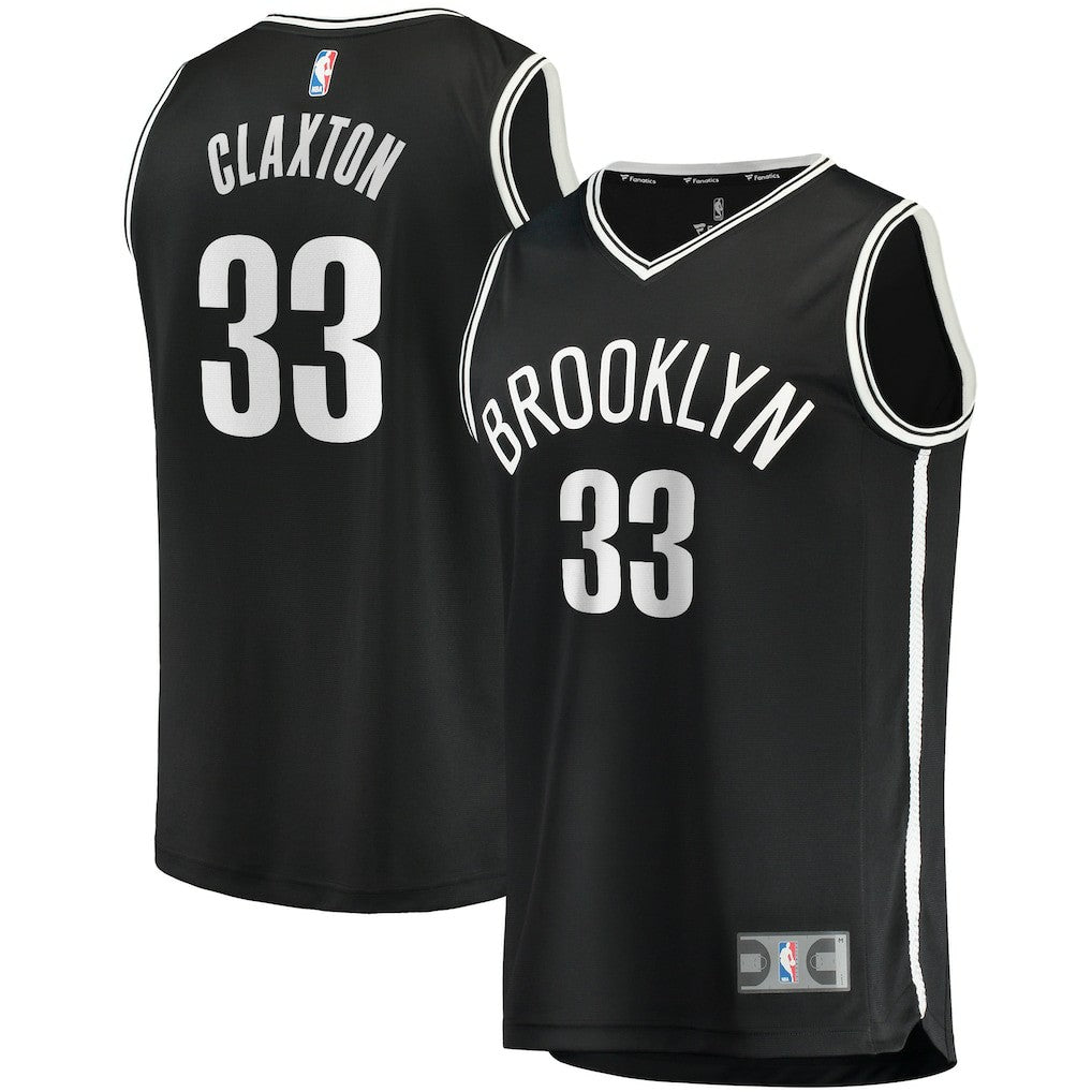 Nicolas Claxton Brooklyn Nets Fast Break Player Jersey - Icon Edition - Black | Fanatics on sale