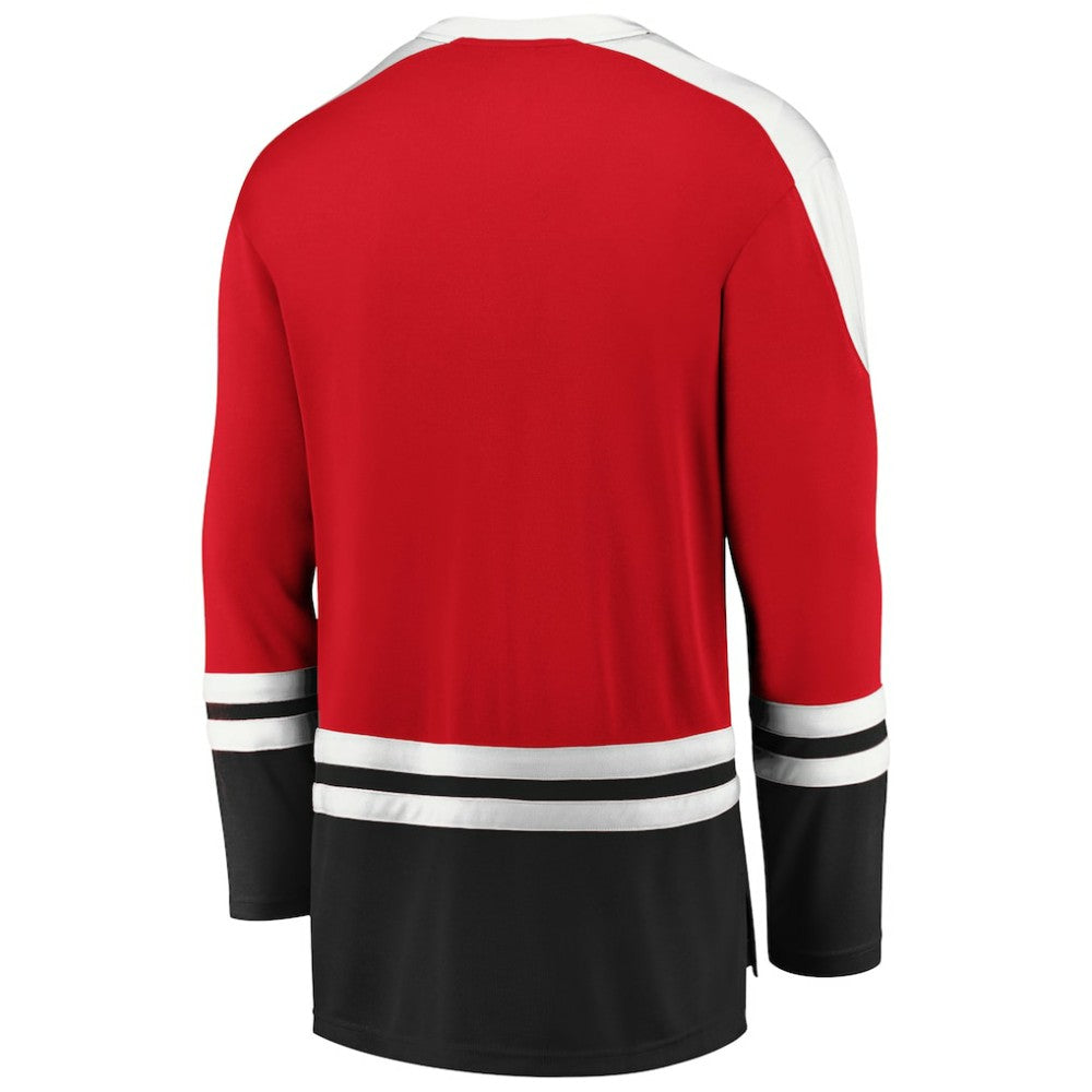 Chicago Blackhawks Fanatics Iconic Slapshot Long Sleeve T-Shirt