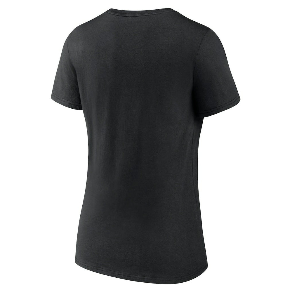 NFL Las Vegas Raiders Women's Iconic Script State V-Neck T-Shirt