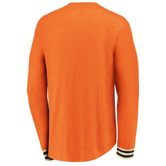 Philadelphia Flyers Fanatics True Classics Henley Long Sleeve T-Shirt