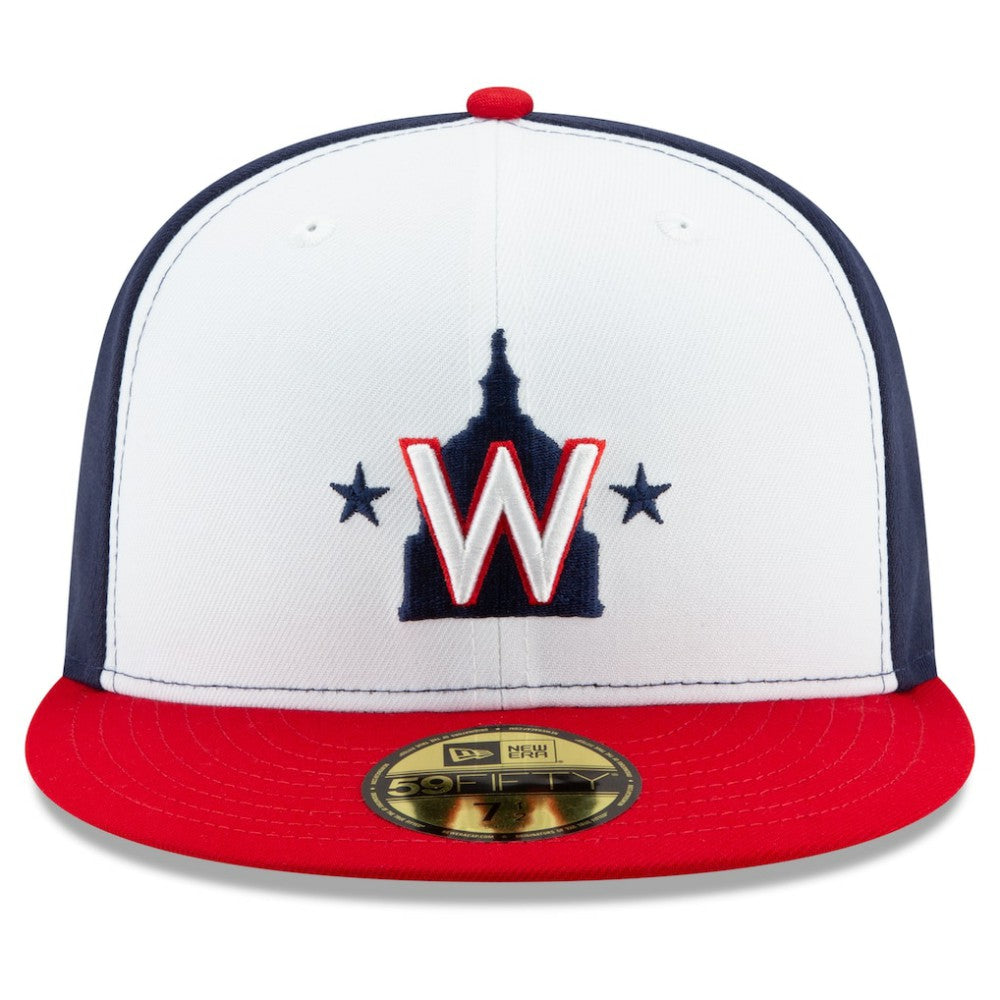 Washington Nationals Alternate 2 2020 Authentic Collection On-Field 59FIFTY Fitted Hat - White | New Era
