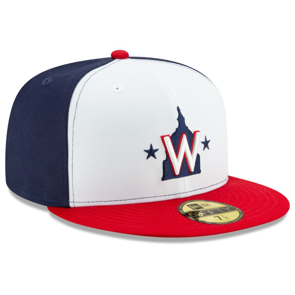 Washington Nationals Alternate 2 2020 Authentic Collection On-Field 59FIFTY Fitted Hat - White | New Era