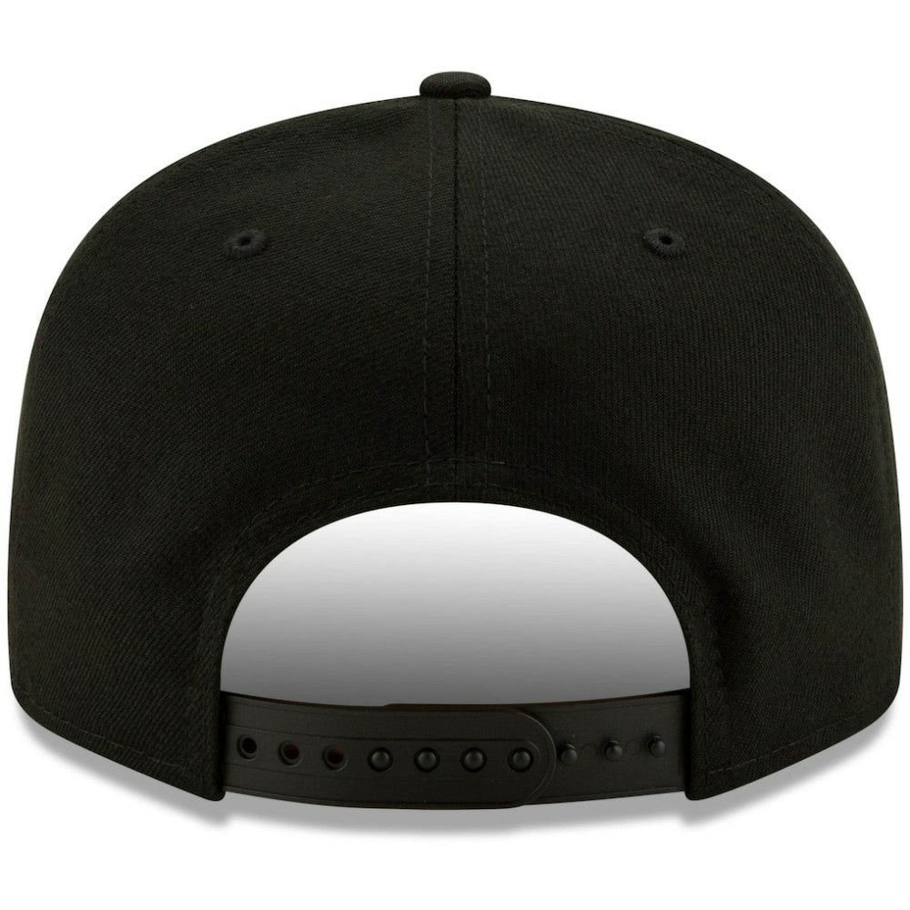 San Diego Padres Black on Black 9FIFTY Snapback Adjustable Hat - Black | New Era