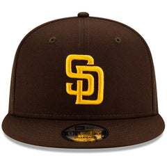 San Diego Padres Team Color 9FIFTY Adjustable Hat - Brown | New Era