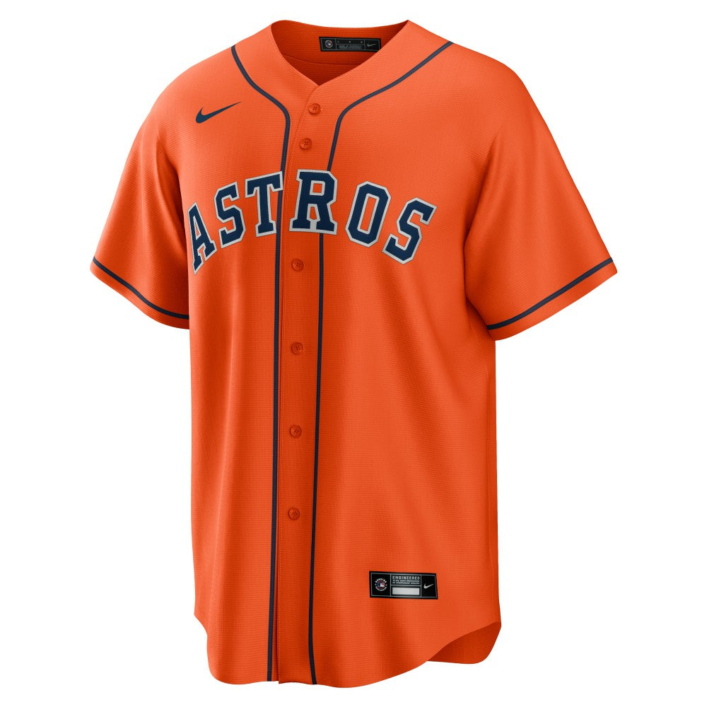 Yordan Álvarez Houston Astros Alternate Replica Player Jersey - Orange | Nike