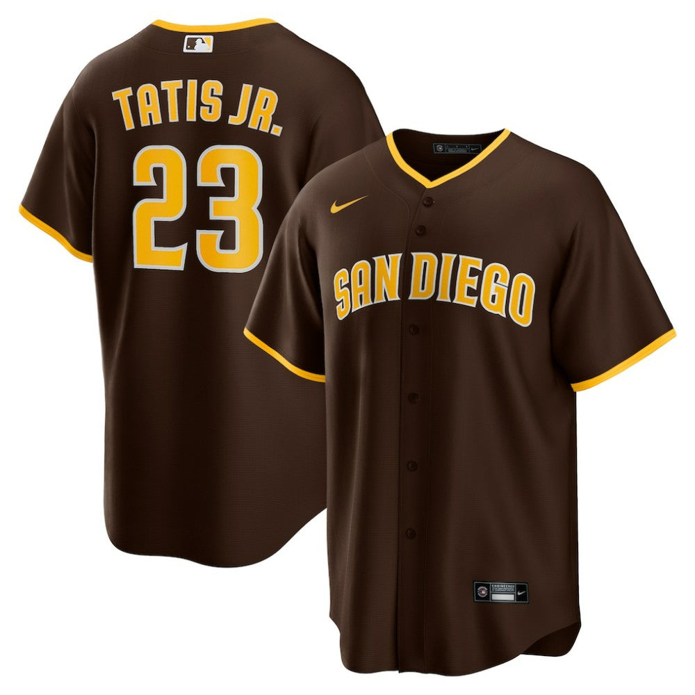 Fernando Tatis Jr. San Diego Padres Alternate Replica Player Jersey - Brown | Nike