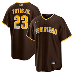 Fernando Tatis Jr. San Diego Padres Alternate Replica Player Jersey - Brown | Nike