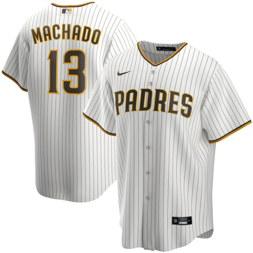 Manny Machado San Diego Padres Home Replica Player Jersey - White | Nike