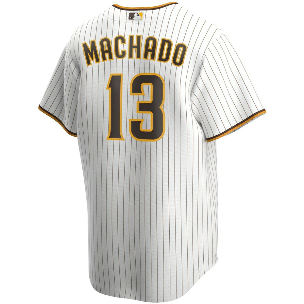 Manny Machado San Diego Padres Home Replica Player Jersey - White | Nike