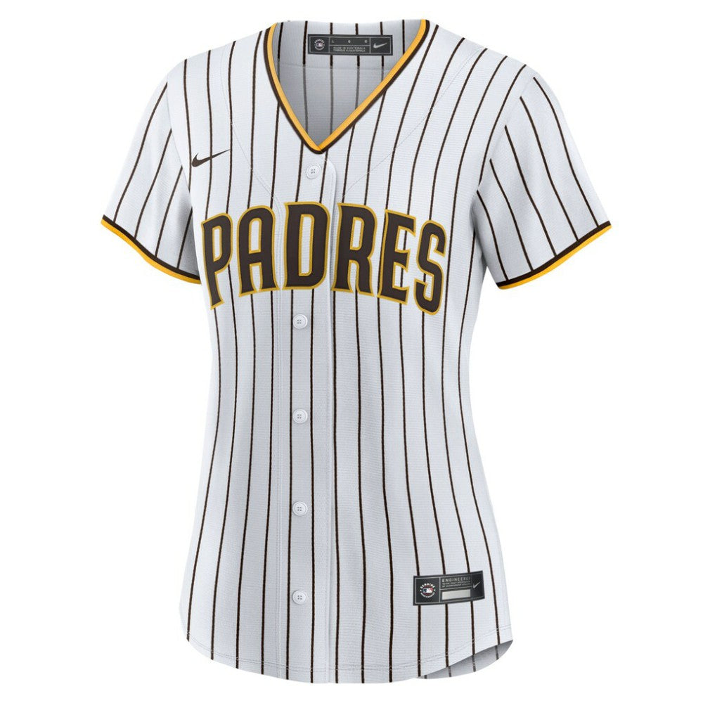 Fernando Tatís Jr. San Diego Padres Women's Home Replica Player Jersey - White/Brown | Nike