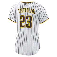 Fernando Tatís Jr. San Diego Padres Women's Home Replica Player Jersey - White/Brown | Nike