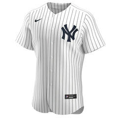 DJ LeMahieu New York Yankees Home Authentic Player Jersey - White/Navy | Nike