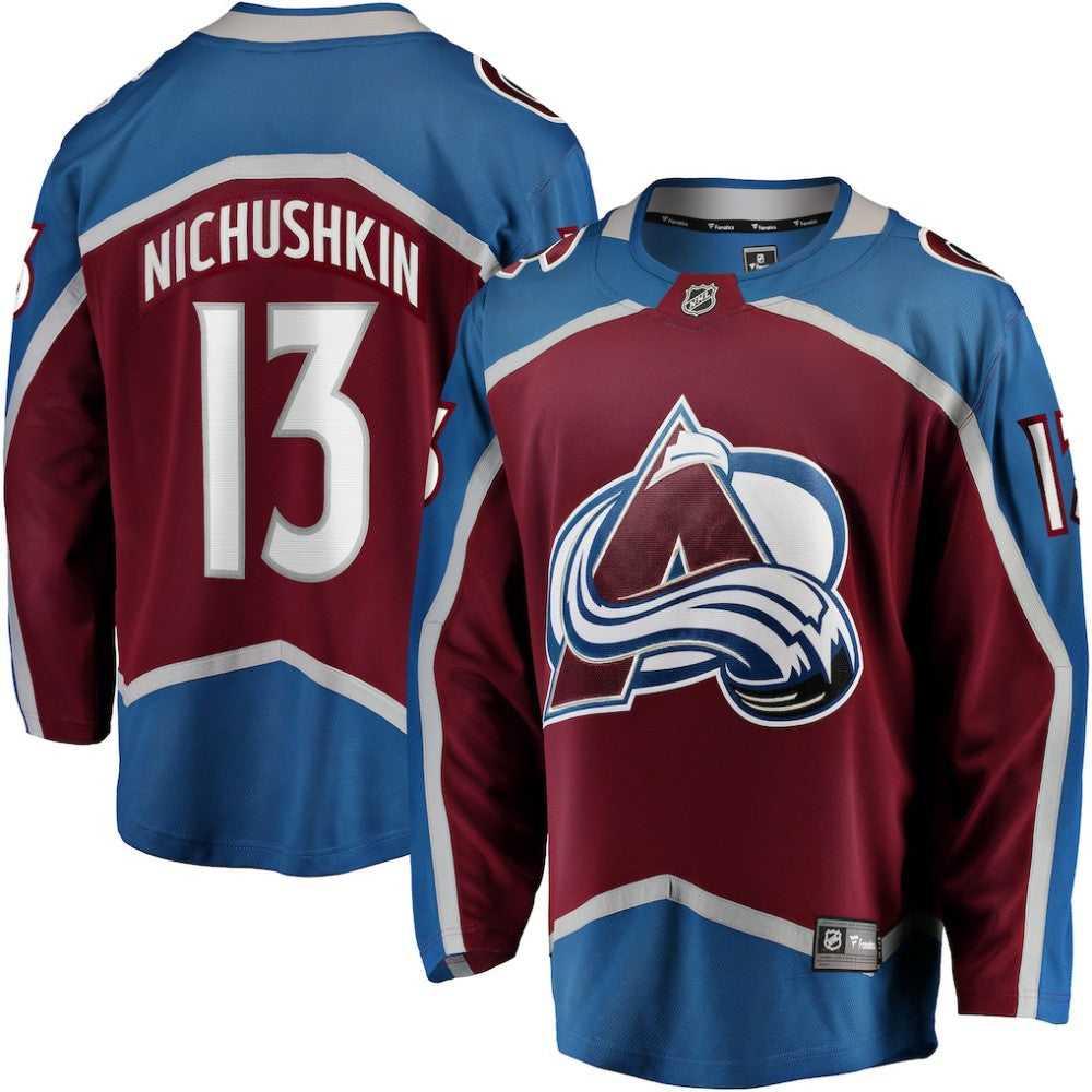 Valeri Nichushkin Colorado Avalanche Fanatics Breakaway Player Jersey