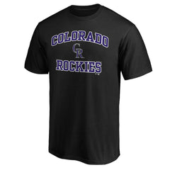 Colorado Rockies Heart & Soul T-Shirt - Black