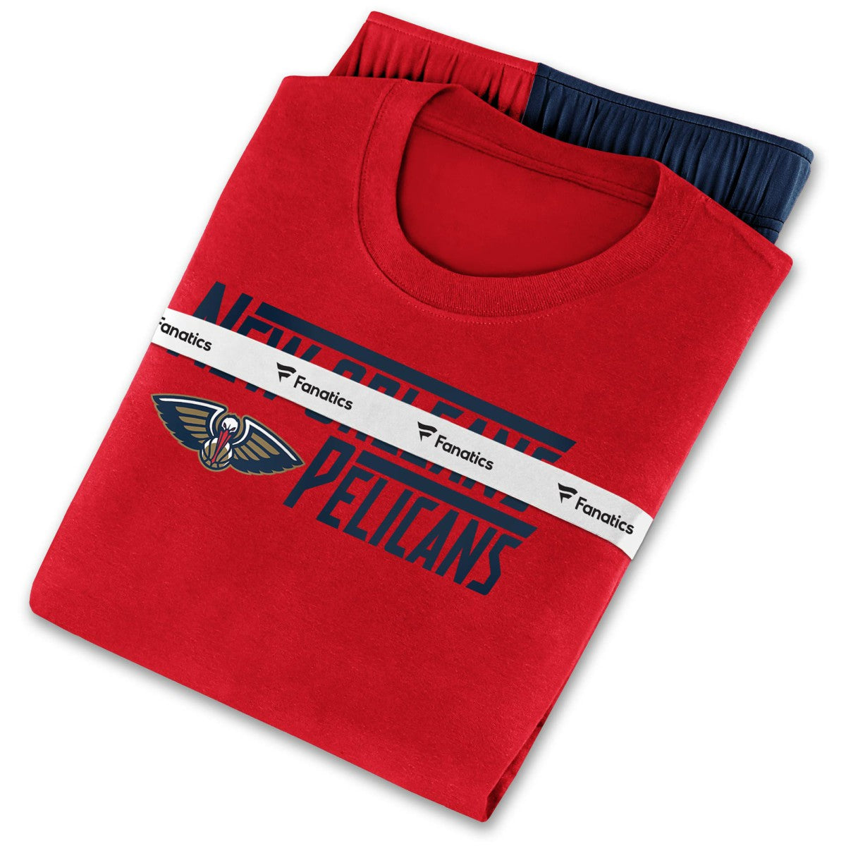 New Orleans Pelicans T-Shirt & Shorts Combo Pack - Red/Navy | Fanatics outlet