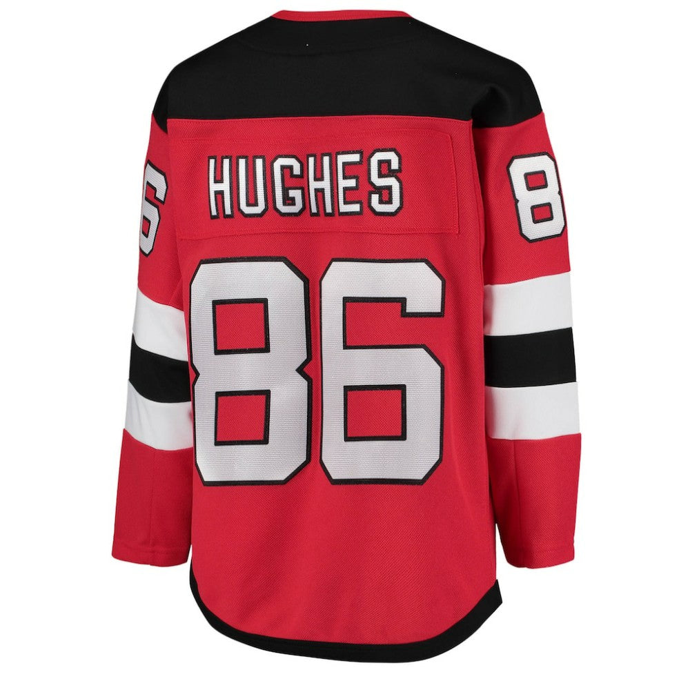 Jack Hughes New Jersey Devils Youth Home Premier Player Jersey
