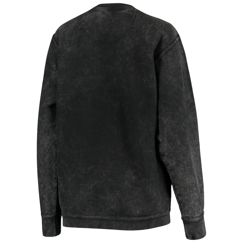 Chicago White Sox G-III 4Her by Carl Banks Women's Comfy Cord Pullover Sweatshirt - Black