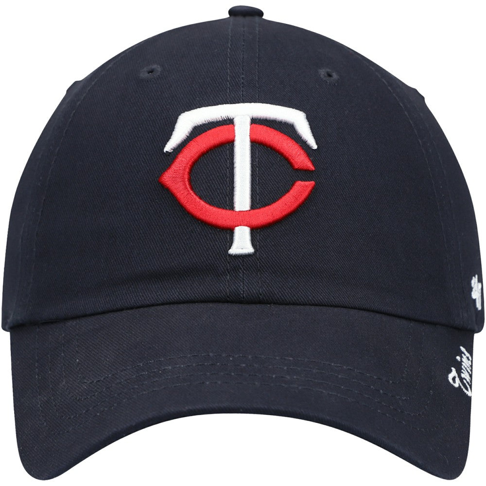 Minnesota Twins Women's Team Miata Clean Up Adjustable Hat - Navy | 47 brand