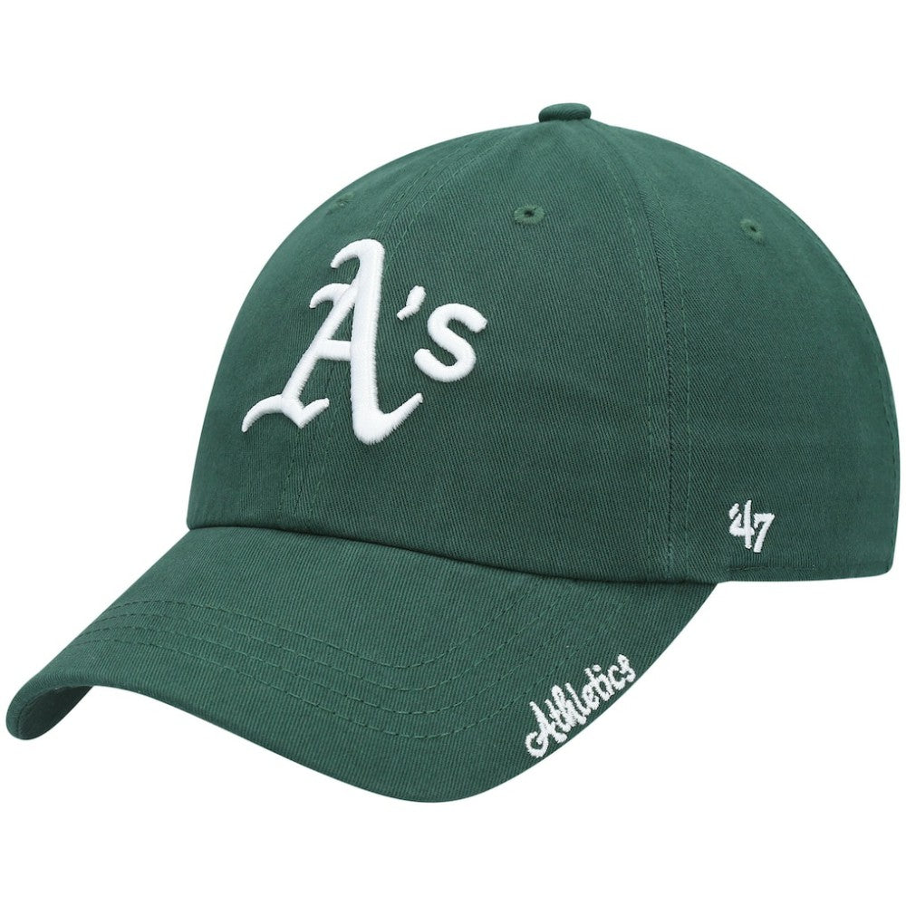 Athletics Women's Team Miata Clean Up Adjustable Hat - Green | 47 brand