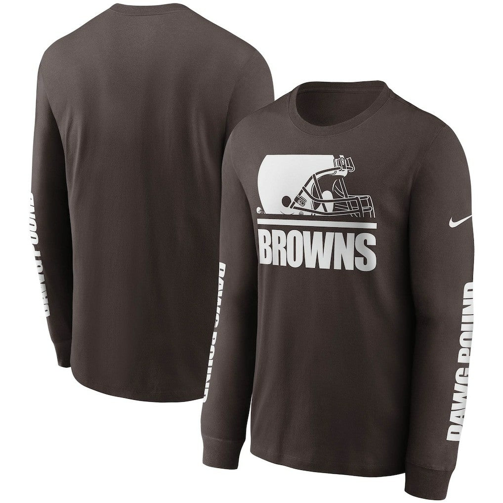 NFL Cleveland Browns Split Local Long Sleeve T-Shirt