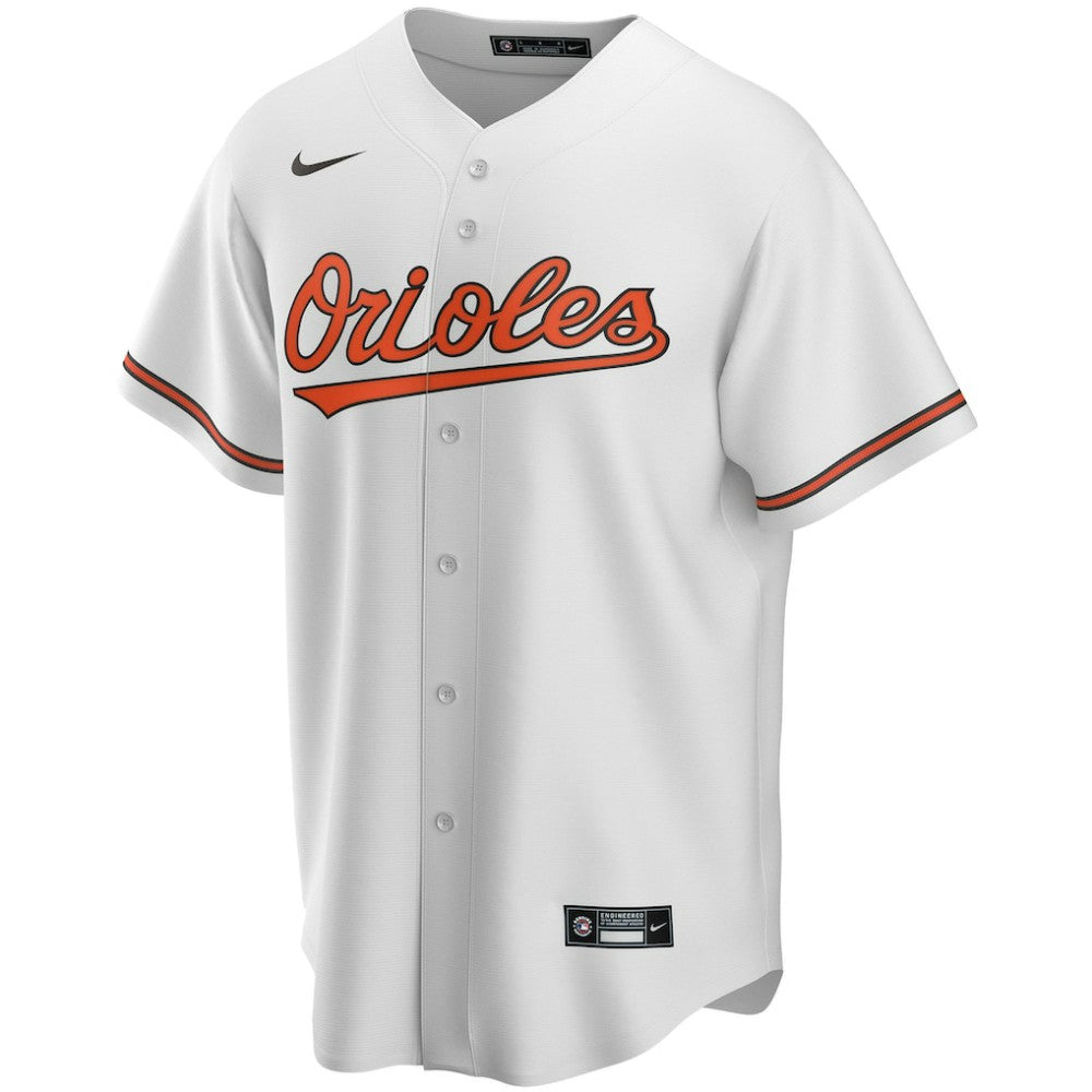 Baltimore Orioles Home Replica Custom Jersey - White | Nike