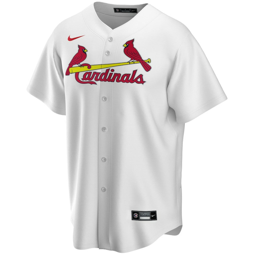 St. Louis Cardinals Home Replica Custom Jersey - White | Nike