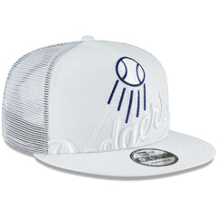 Los Angeles Dodgers Elements Trucker 9FIFTY Snapback Hat - White | New Era