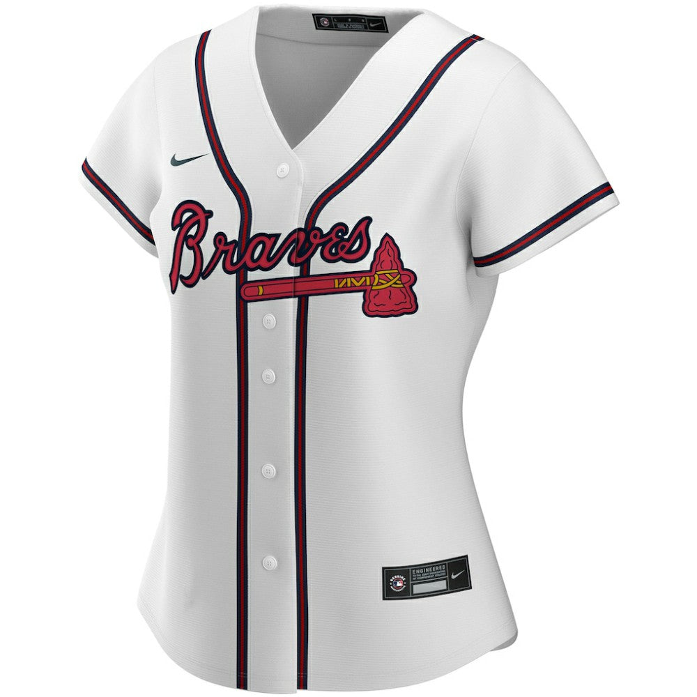Atlanta Braves Women's Home Replica Custom Jersey - White | Nike