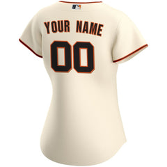 San Francisco Giants Women's Home Replica Custom Jersey - Cream | Nike