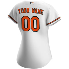 Baltimore Orioles Women's Home Replica Custom Jersey - White | Nike